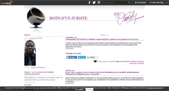 Desktop Screenshot of motsdunjuriste.fr