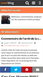 Mobile Screenshot of motsdunjuriste.fr